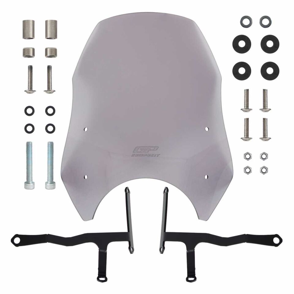 GP Kompozit Honda CL 250 2023-2024 Uyumlu Ön Cam Füme