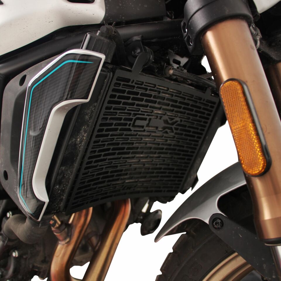 GP Kompozit CF Moto 700 CL-X 2022-2026 Uyumlu Radyatör Koruma Siyah