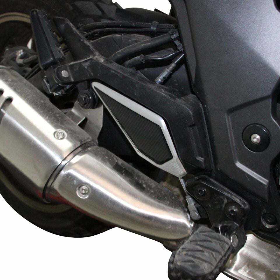 GP Kompozit CF Moto 700 CL-X 2022-2026 Uyumlu Tank Pad Seti Turkuaz
