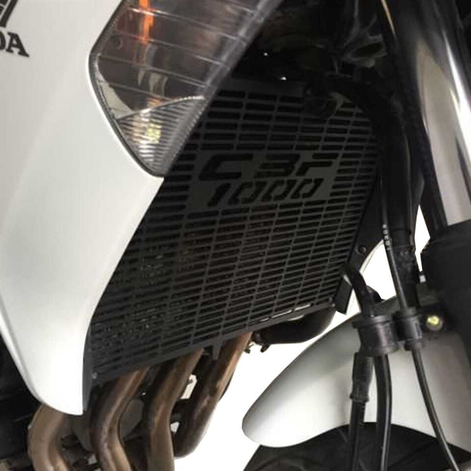 GP Kompozit Honda CBF1000 2010-2017 Uyumlu Radyatör Koruma Siyah