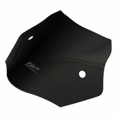 GP Kompozit Mondial 125 Drift L 2011-2023 Uyumlu Kısa Ön Cam Siyah