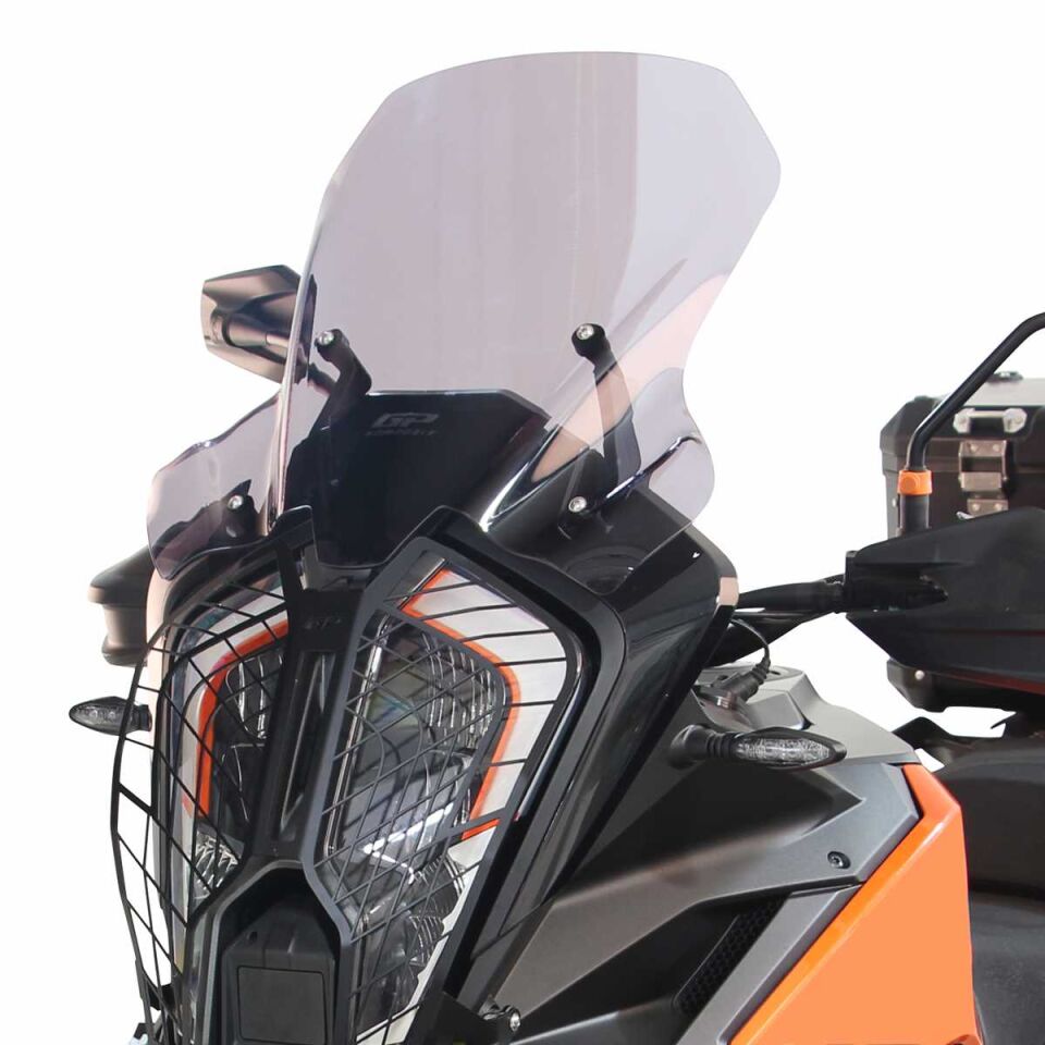 GP Kompozit KTM 1290 Super Adventure 2021-2024 Uyumlu Ön Cam Şeffaf