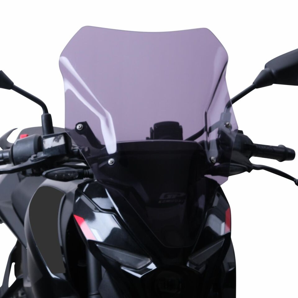 GP Kompozit Bajaj Pulsar N 250 2022-2026 Uyumlu Ön Cam Siyah