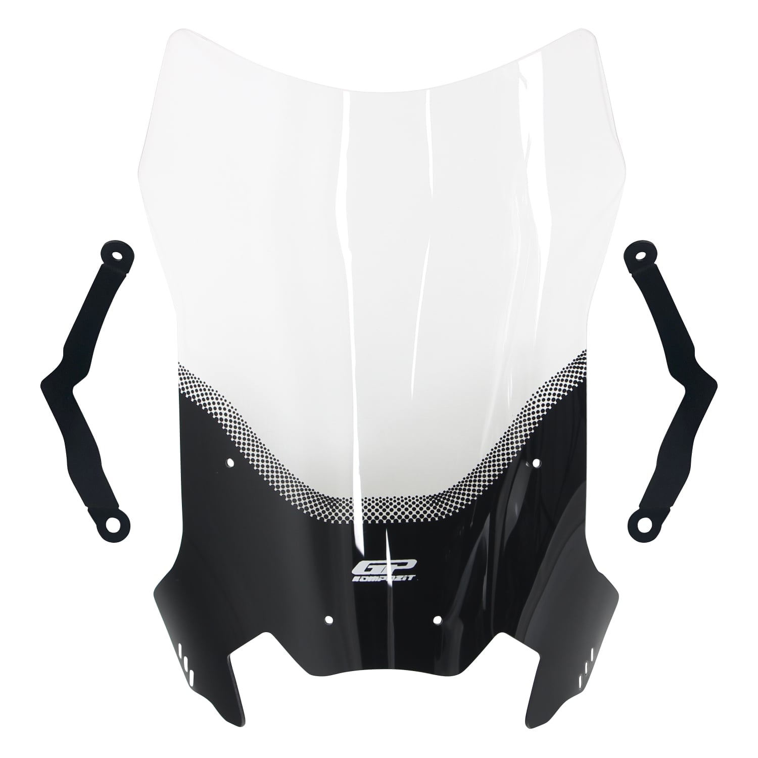 GP Kompozit CF Moto 250 CL-X 2022-2026 Uyumlu Ön Tur Camı Şeffaf