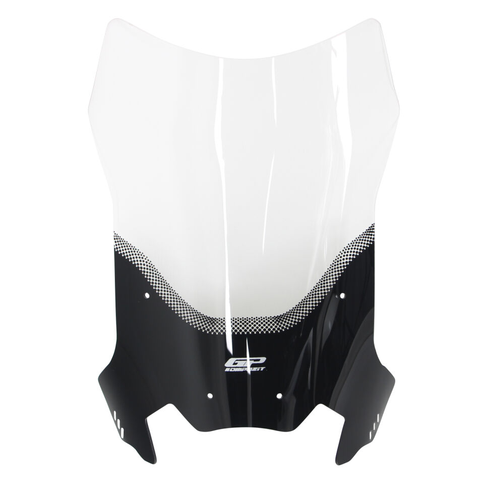 GP Kompozit CF Moto 250 CL-X 2022-2026 Uyumlu Ön Tur Camı Şeffaf