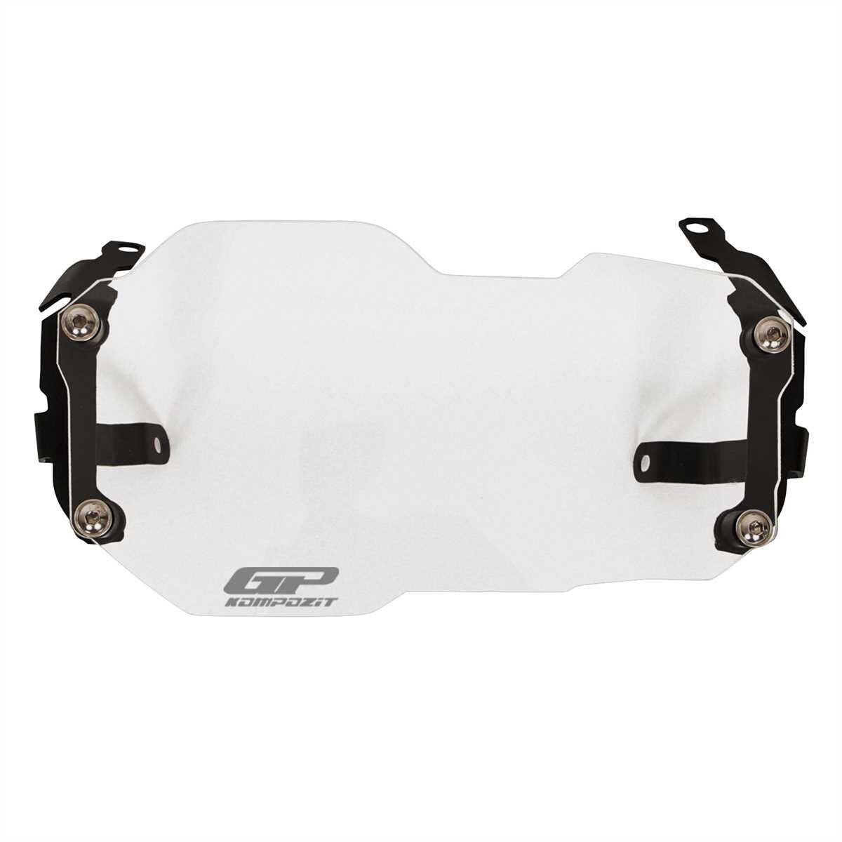 GP Kompozit BMW R 1200 GS / R 1250 GS ADV 2013-2024 Uyumlu Far Koruma Şeffaf