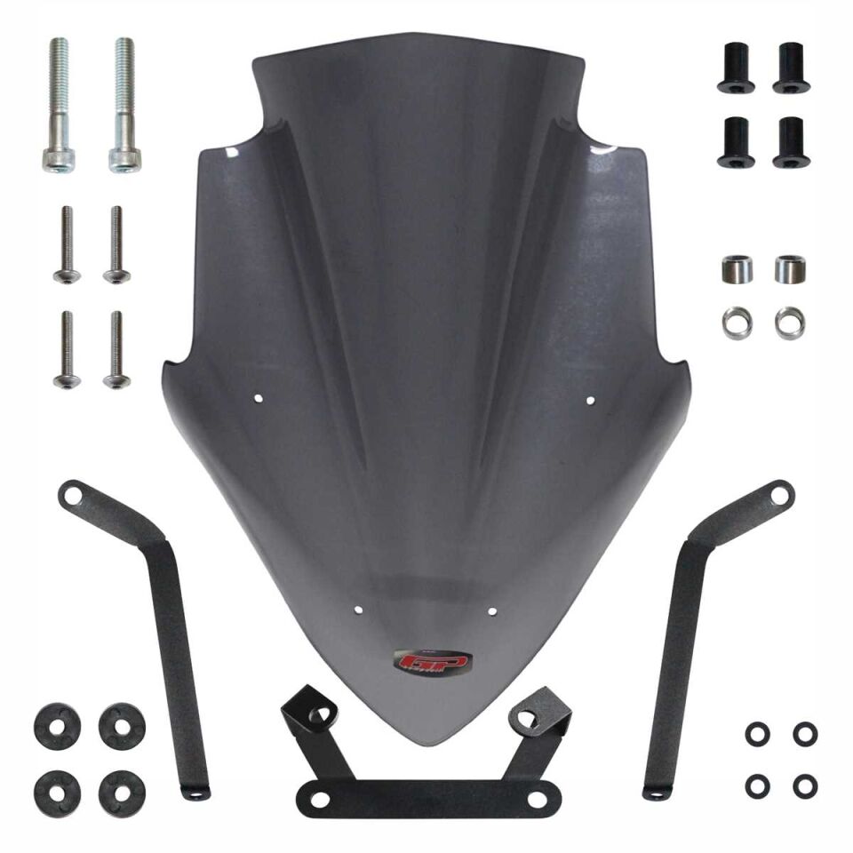GP Kompozit Bajaj Pulsar NS 200 2011-2024 Uyumlu Ön Cam Füme