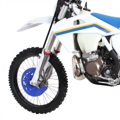 GP Kompozit Husqvarna TE 250 2014-2023 Uyumlu Plastik Ön Disk Koruma Seti Kırmızı
