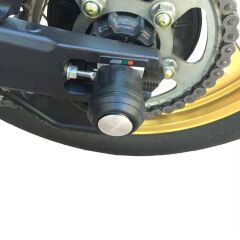 GP Kompozit Honda Africa Twin CRF1000L / CRF1100L L1/L2/L4 2016-2023 Uyumlu Aks Koruma Takoz Seti Siyah
