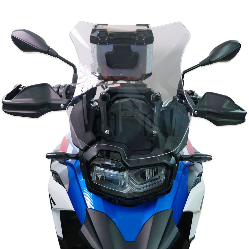 GP Kompozit BMW F 800 GS 2024-2025 Uyumlu Ön Cam Füme