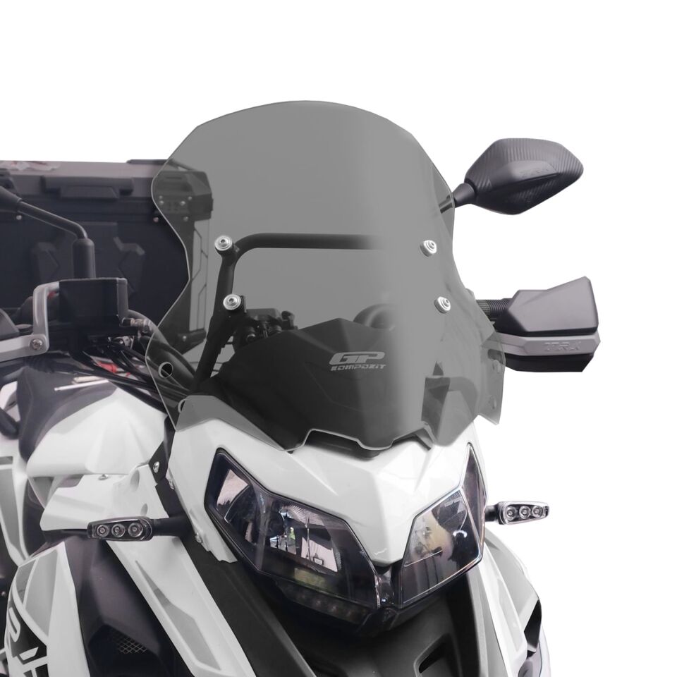 GP Kompozit Benelli TRK 502 / 502X 2018-2023 Uyumlu Ön Cam Füme