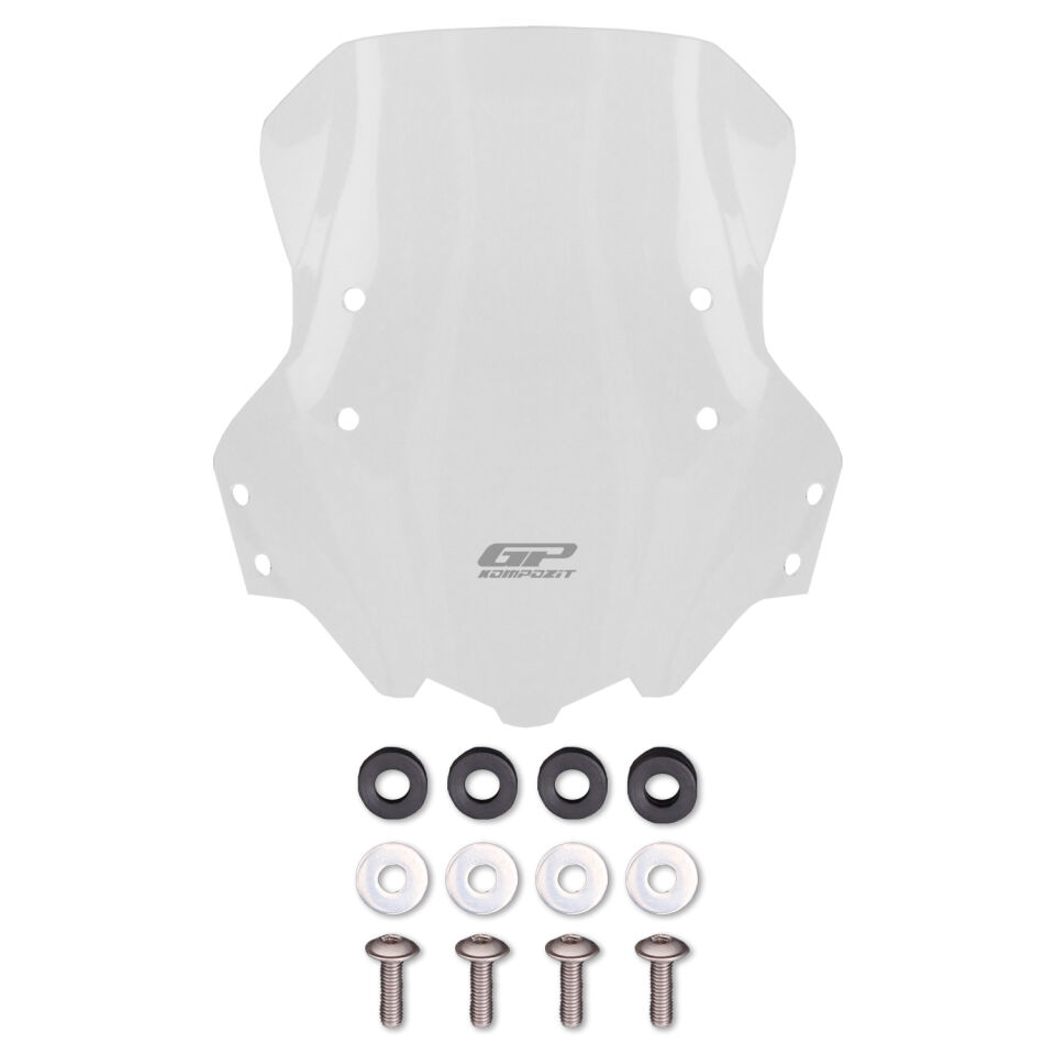 GP Kompozit Benelli TRK 502 / 502X 2018-2023 Uyumlu Ön Cam Şeffaf