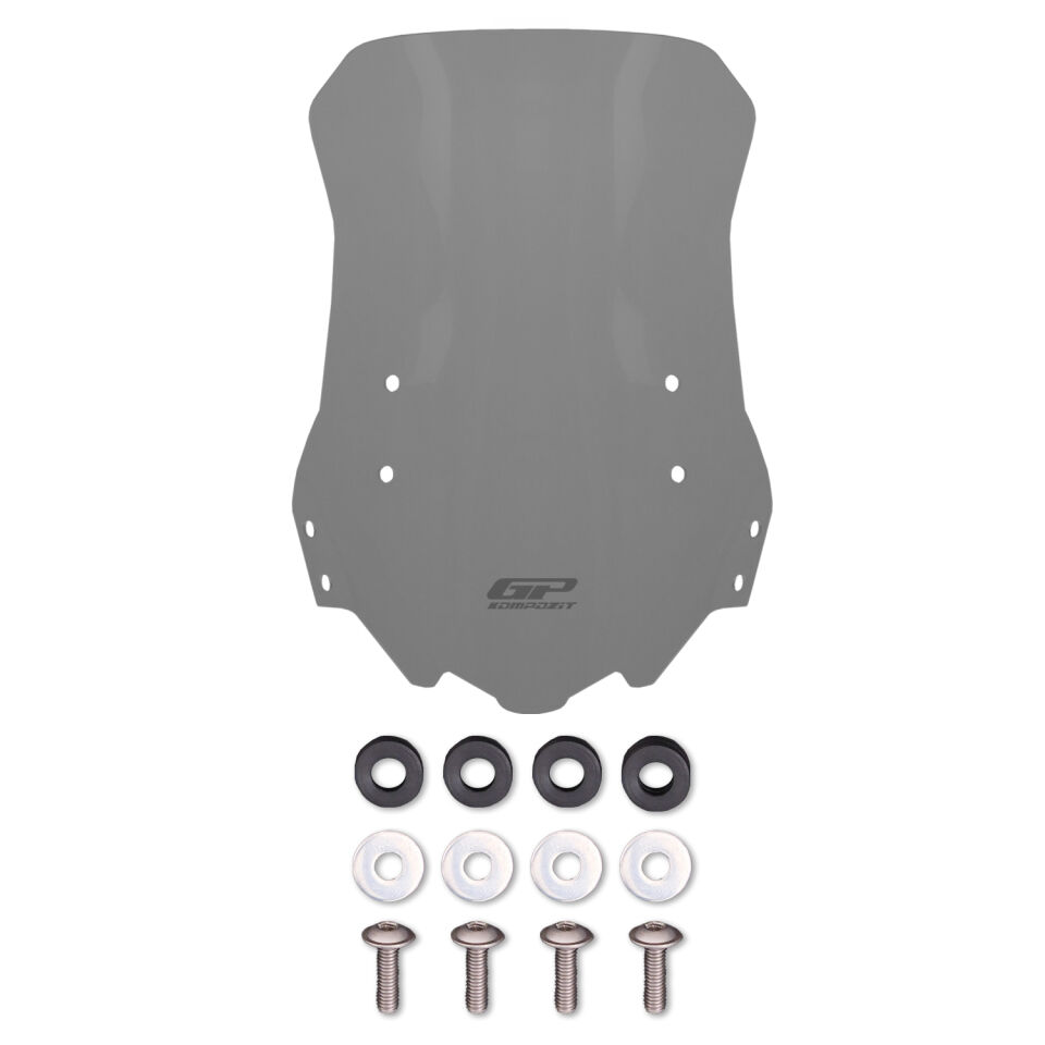GP Kompozit Benelli TRK 502 / 502X 2018-2023 Uyumlu Ön Tur Camı Füme