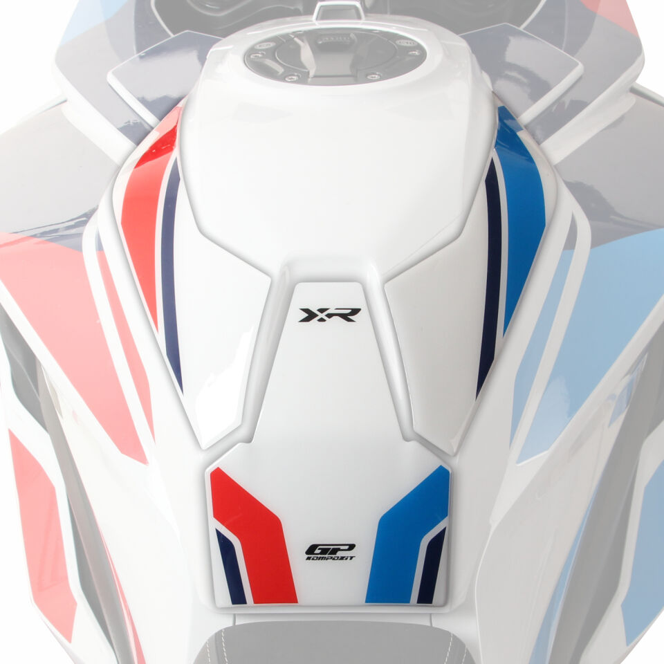 GP Kompozit BMW M 1000 XR 2024-2026 Uyumlu Tank Pad Beyaz