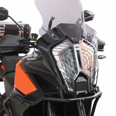 GP Kompozit KTM 1290 Super Adventure S/R 2021-2024 Uyumlu Far Koruma Siyah