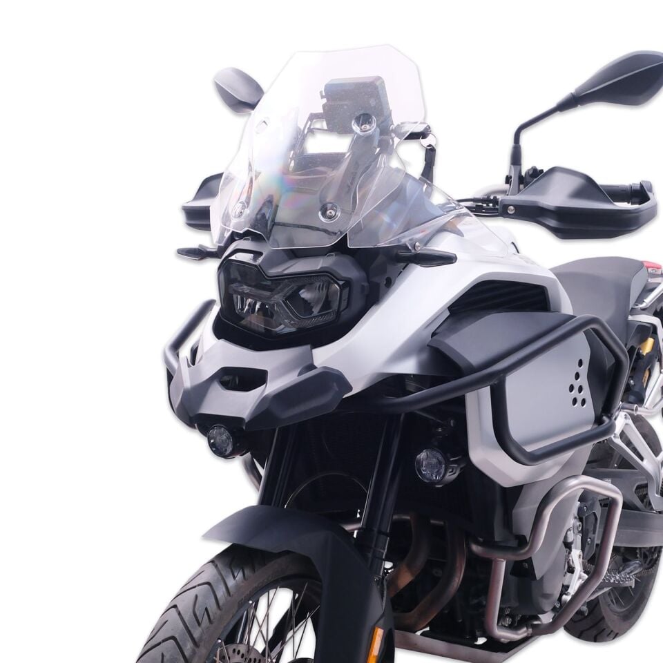 GP Kompozit BMW F 900 GS ADV 2024-2026 Uyumlu Motor Koruma Demiri Siyah