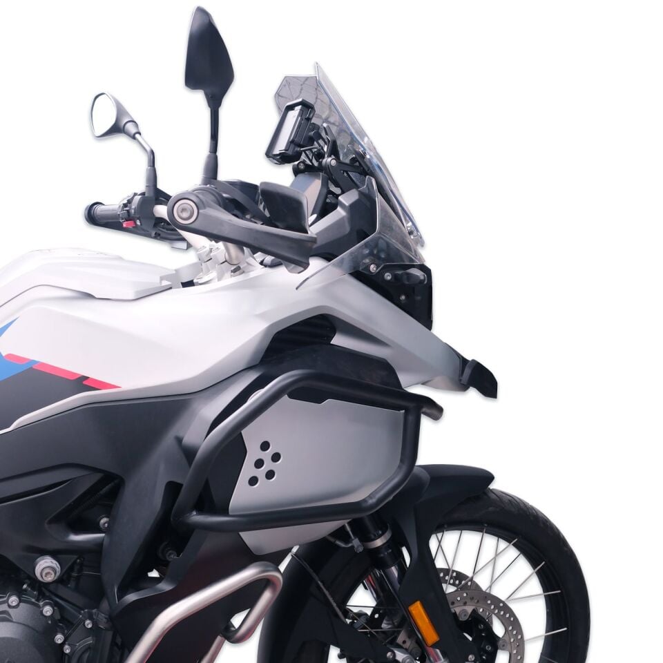 GP Kompozit BMW F 900 GS ADV 2024-2026 Uyumlu Motor Koruma Demiri Siyah