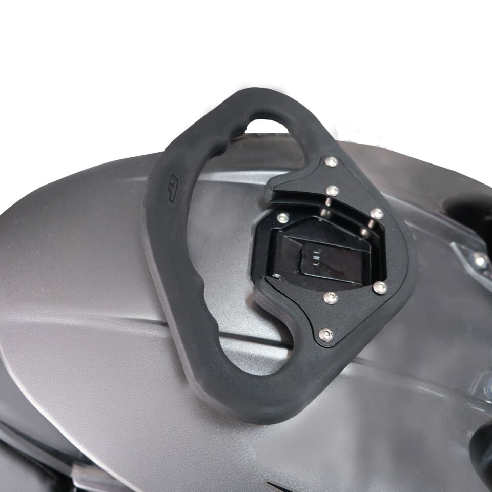 GP Kompozit Bajaj Pulsar NS 400 Z 2025-2026 Uyumlu Depo Üstü Artçı Tutamak Siyah