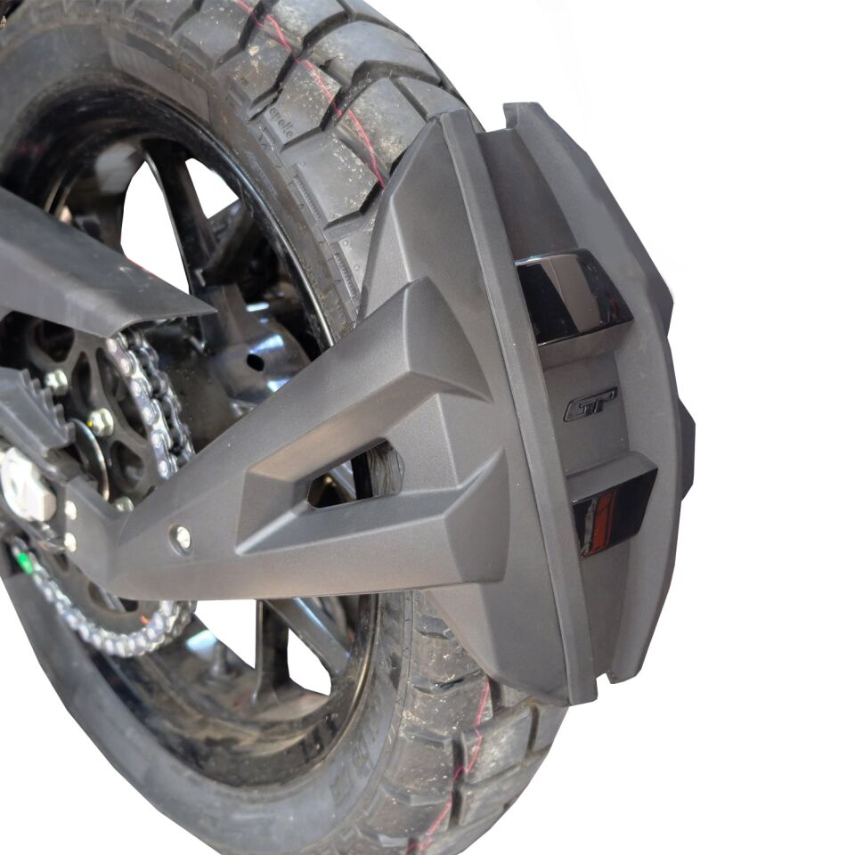 GP Kompozit KTM 390 Adventure X 2025-2026 Uyumlu Çamur Sıyırıcı Siyah