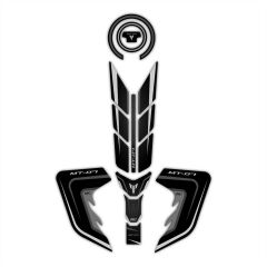 GP Kompozit Yamaha MT-07 2018-2020 Uyumlu Tank Pad Seti Siyah
