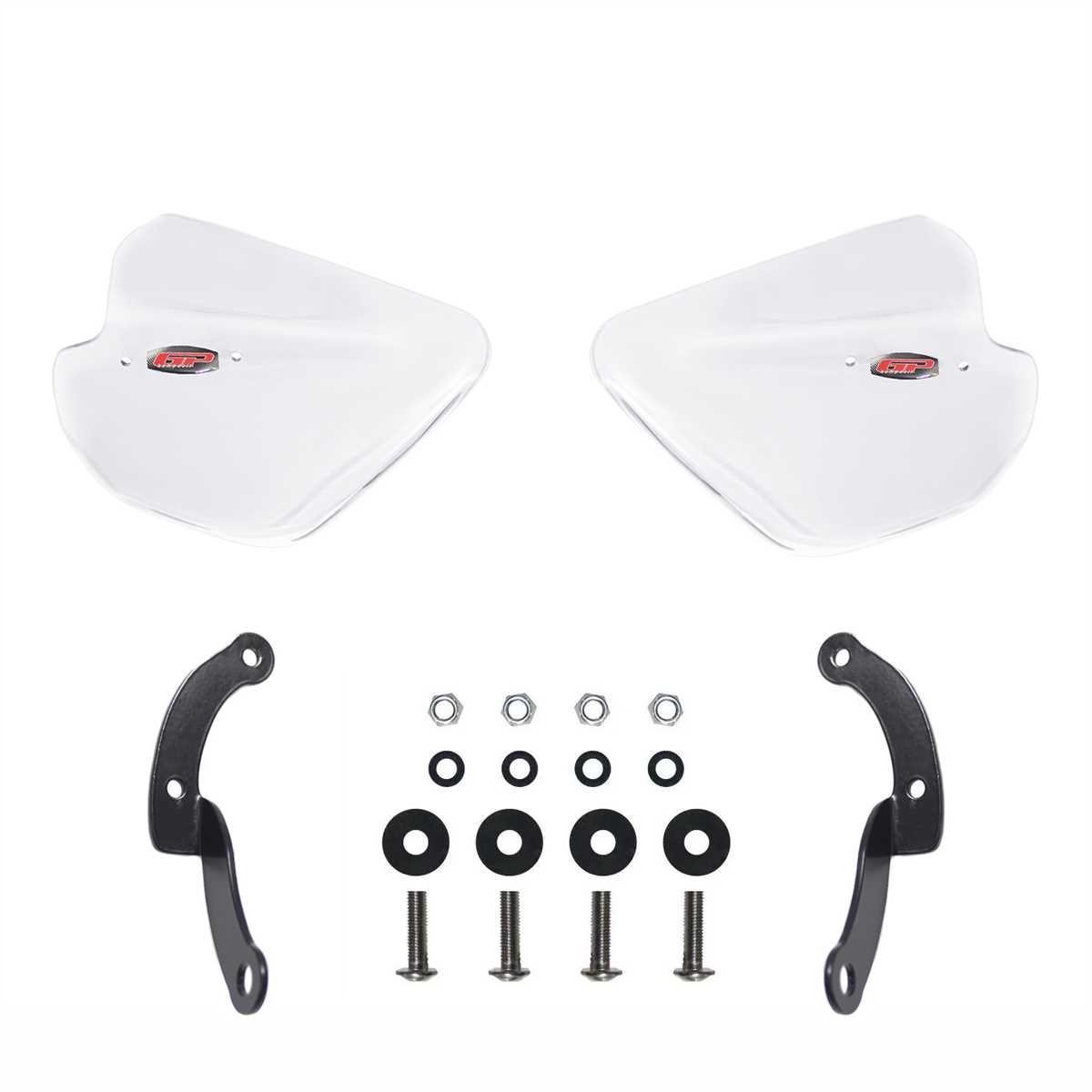 GP Kompozit Honda PCX 125 / 150 2018-2025 Uyumlu Elcik Koruma Şeffaf