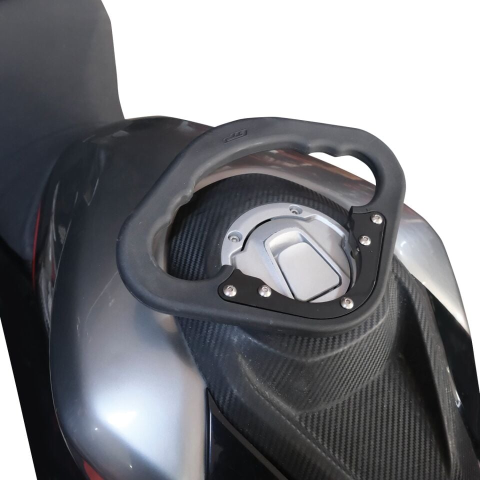 GP Kompozit CF Moto 450 SR 2023-2024 Uyumlu Depo Üstü Artçı Tutamak Siyah