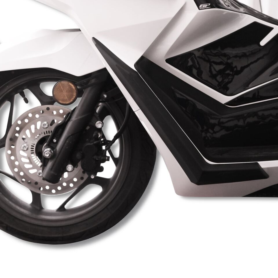 GP Kompozit Honda PCX 125 / 150 2025-2026 Uyumlu Alt Bacak Koruma Siyah