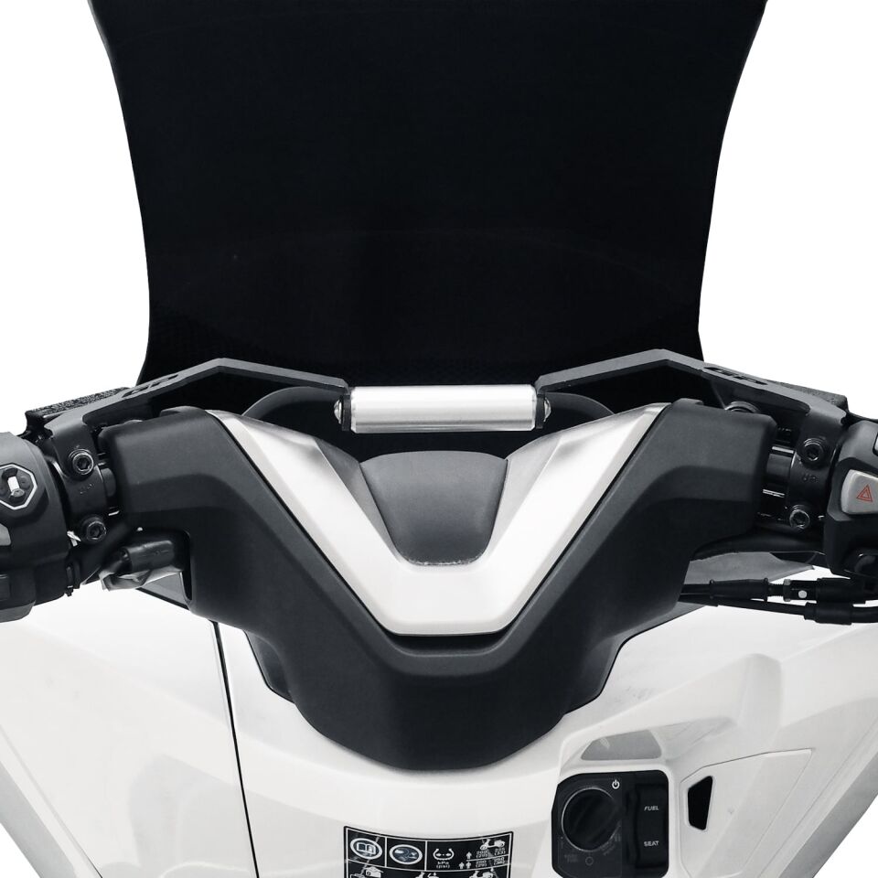 GP Kompozit Honda PCX 125 / 150 2018-2026 Uyumlu Telefon / Navigasyon Tutucu Siyah