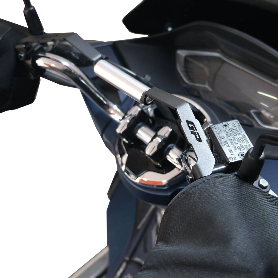 GP Kompozit Honda PCX 125 / 150 2018-2026 Uyumlu Telefon / Navigasyon Tutucu Siyah