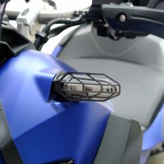 GP Kompozit Honda ADV 350 2023-2024 Uyumlu Sinyal Koruma Siyah