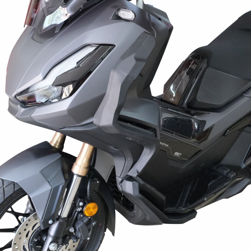 GP Kompozit Honda ADV 350 2023-2026 Uyumlu Alt Bacak Koruma Siyah