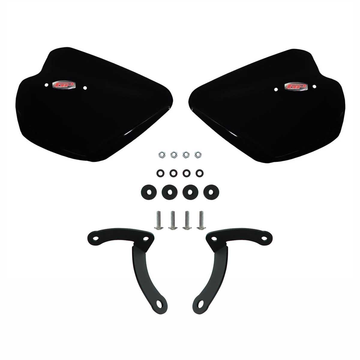 GP Kompozit Yamaha NMAX 125 / 155 2023-2024 Uyumlu Elcik Koruma Siyah