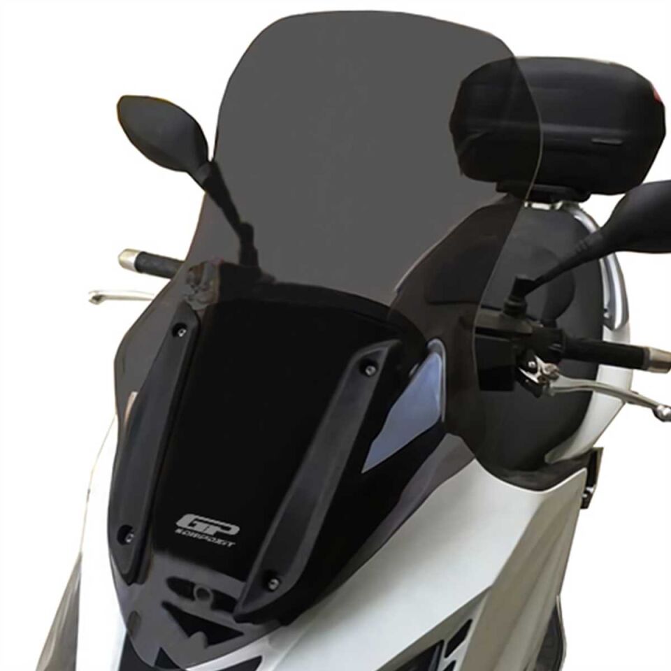 GP Kompozit Kymco Xciting 250 R 2014-2016 Uyumlu Ön Cam Şeffaf