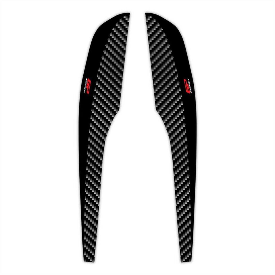 GP Kompozit Honda PCX 125 / 150 2018-2020 Uyumlu Kuyruk Yan Pad Siyah