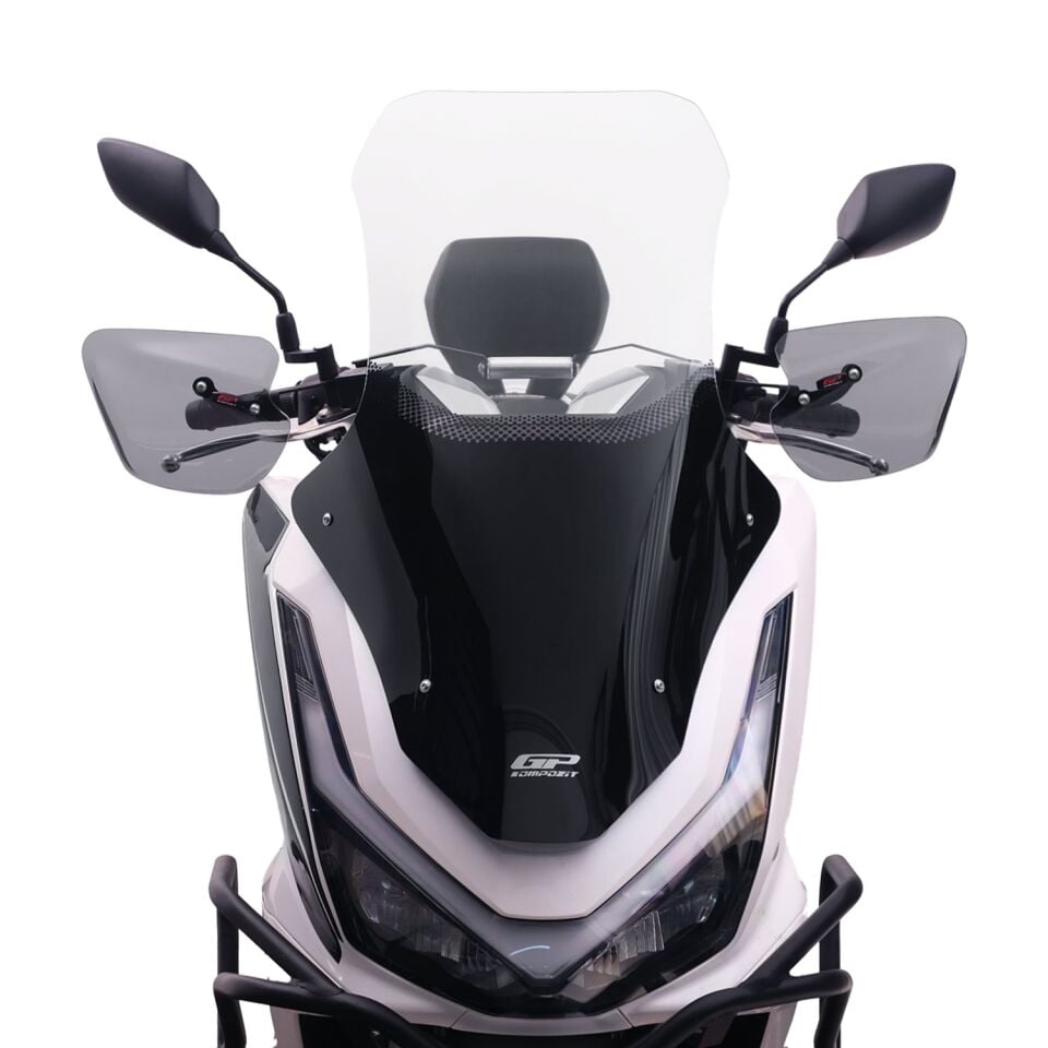 GP Kompozit Honda PCX 125 2025-2026 Uyumlu Ön Cam Şeffaf 70 cm