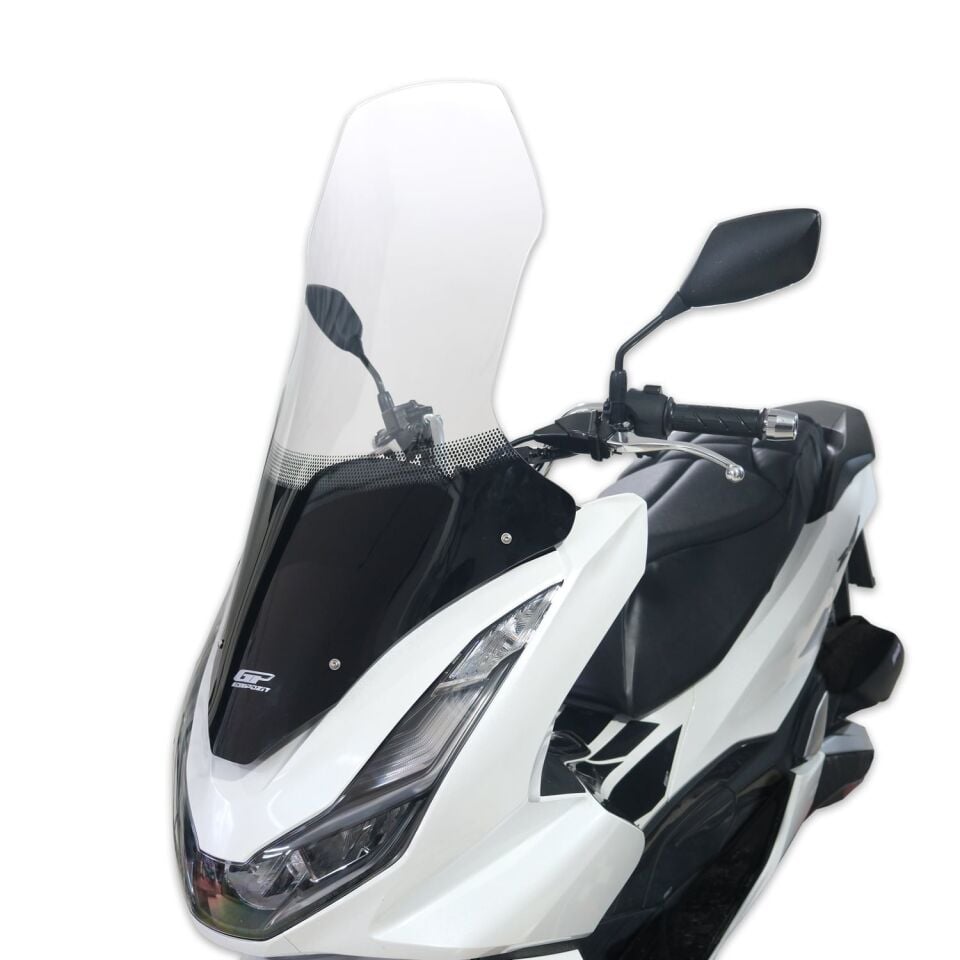 GP Kompozit Honda PCX 125 2021-2024 Uyumlu Ön Cam Şeffaf 70 cm