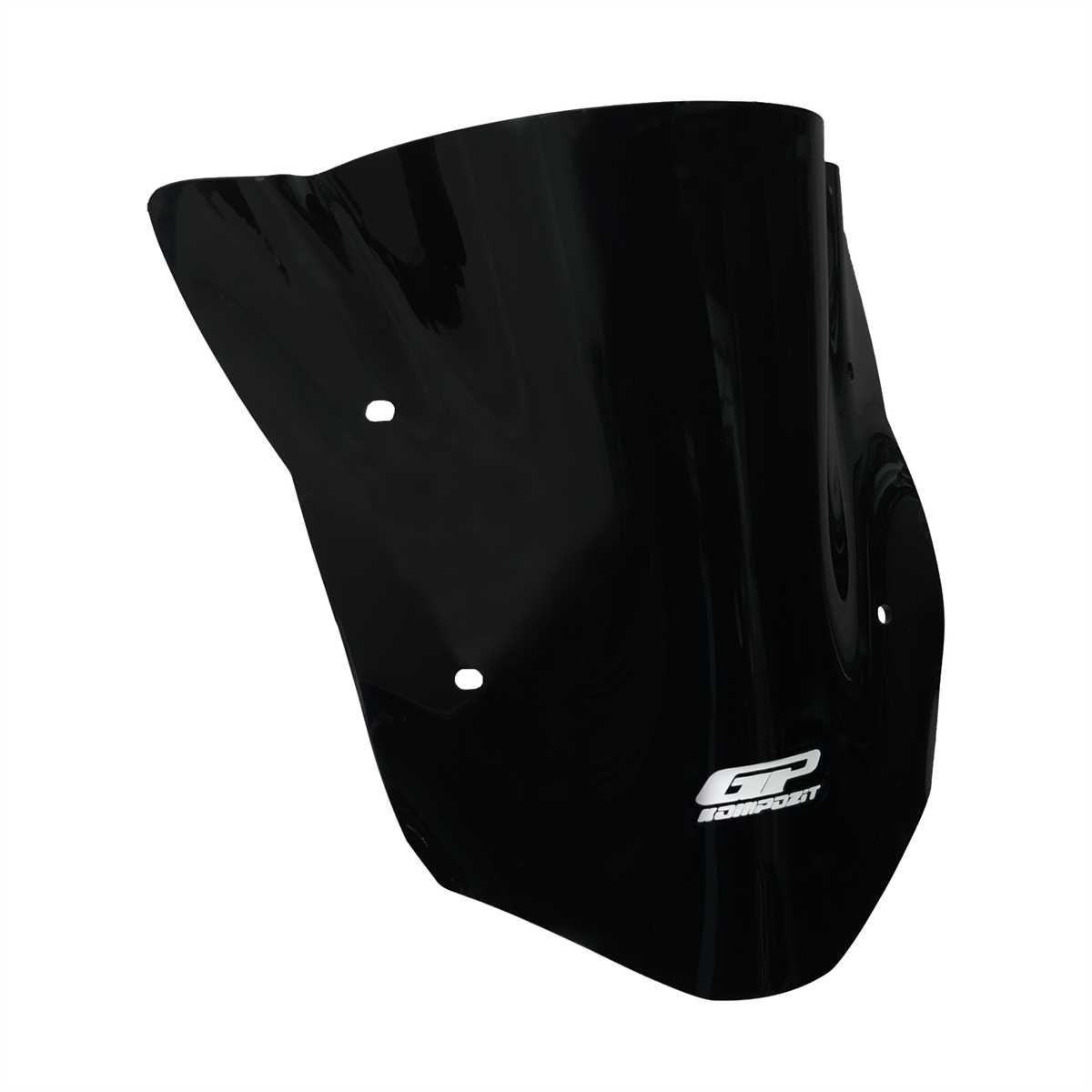 GP Kompozit TVS Apache RTR 200 2024 Uyumlu Kısa Ön Cam Siyah