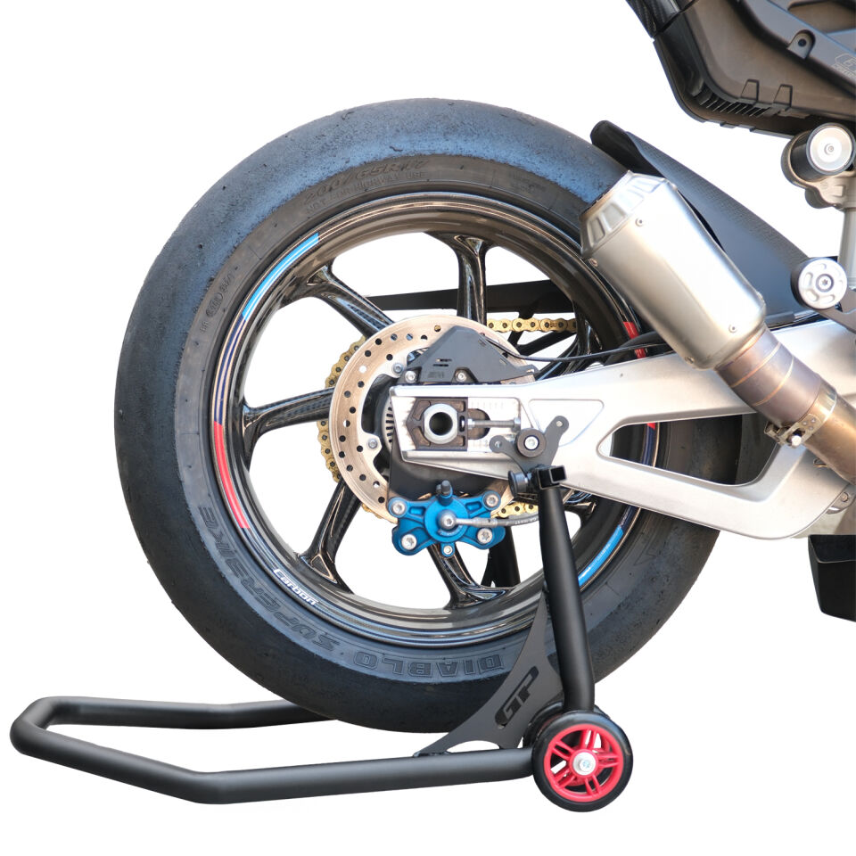 GP Kompozit Universal Motosiklet Kaldırma Sehpası Takozdan Siyah