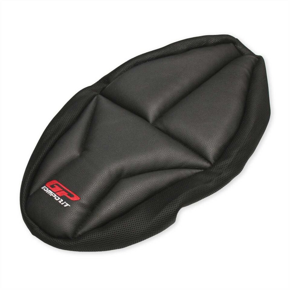 GP Kompozit Honda Activa 2013-2023 Uyumlu Fileli Motosiklet Konfor Sele Kılıfı Siyah