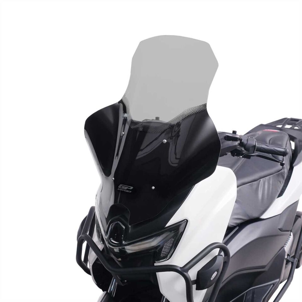 GP Kompozit Yamaha NMAX 125 / 155 2025 Uyumlu Elcikli Tur Camı Füme