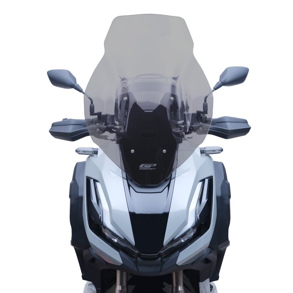 GP Kompozit Honda ADV 350 2023-2026 Uyumlu Baskılı Ön Cam Füme 62 cm