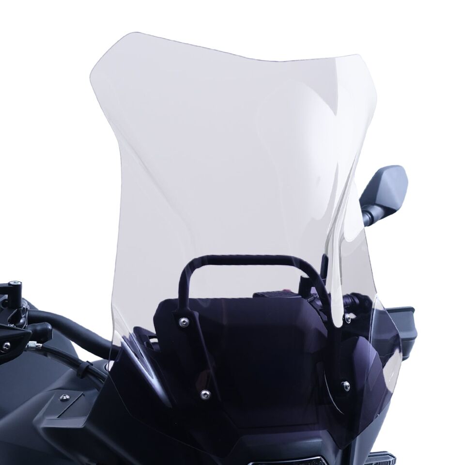 GP Kompozit Honda NX 500 2025-2026 Uyumlu Ön Cam Şeffaf 49 cm