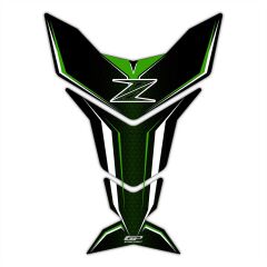 GP Kompozit Kawasaki Z Serisi 2007-2024 Uyumlu Tank Pad Yeşil