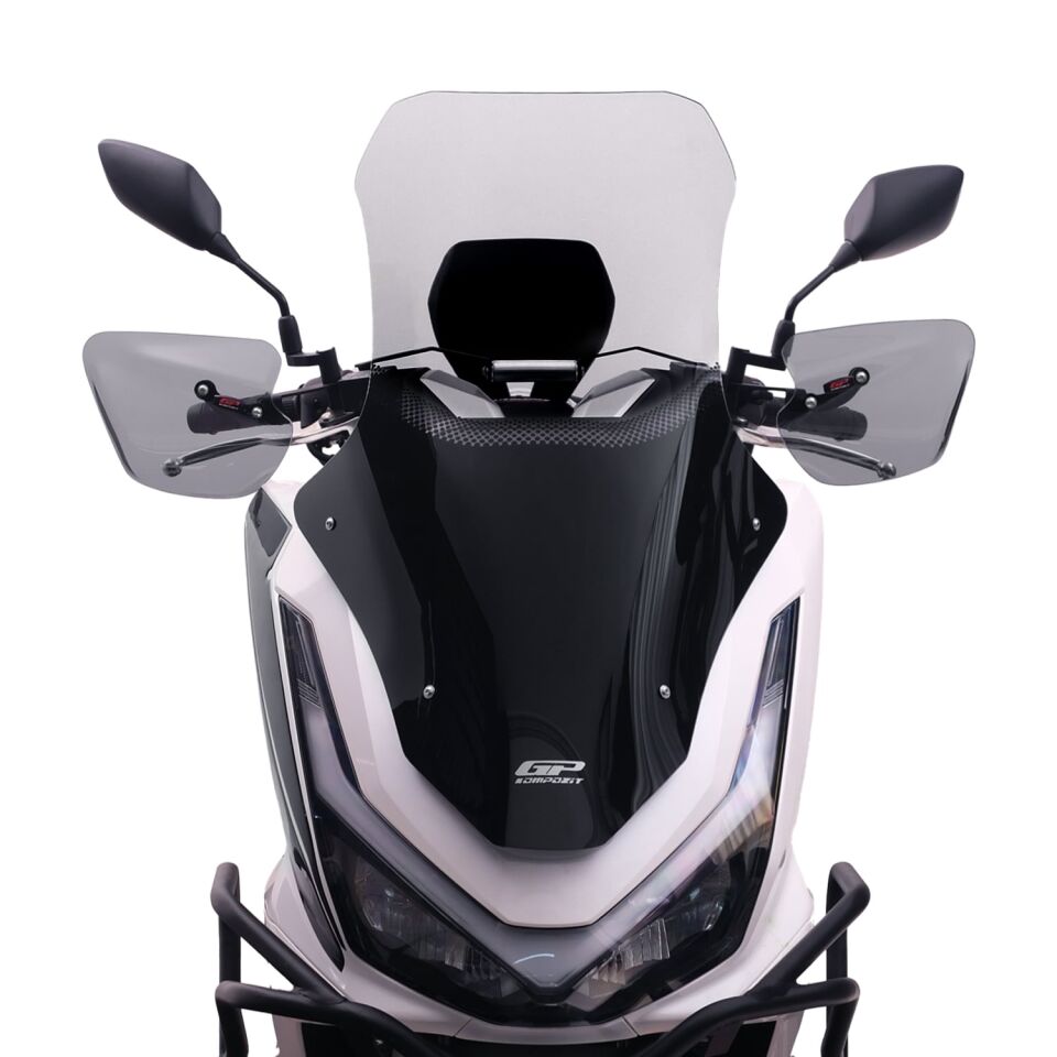GP Kompozit Honda PCX 125 2025-2026 Uyumlu Ön Cam Füme 70 cm