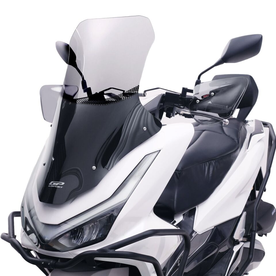 GP Kompozit Honda PCX 125 2025-2026 Uyumlu Ön Cam Füme 70 cm