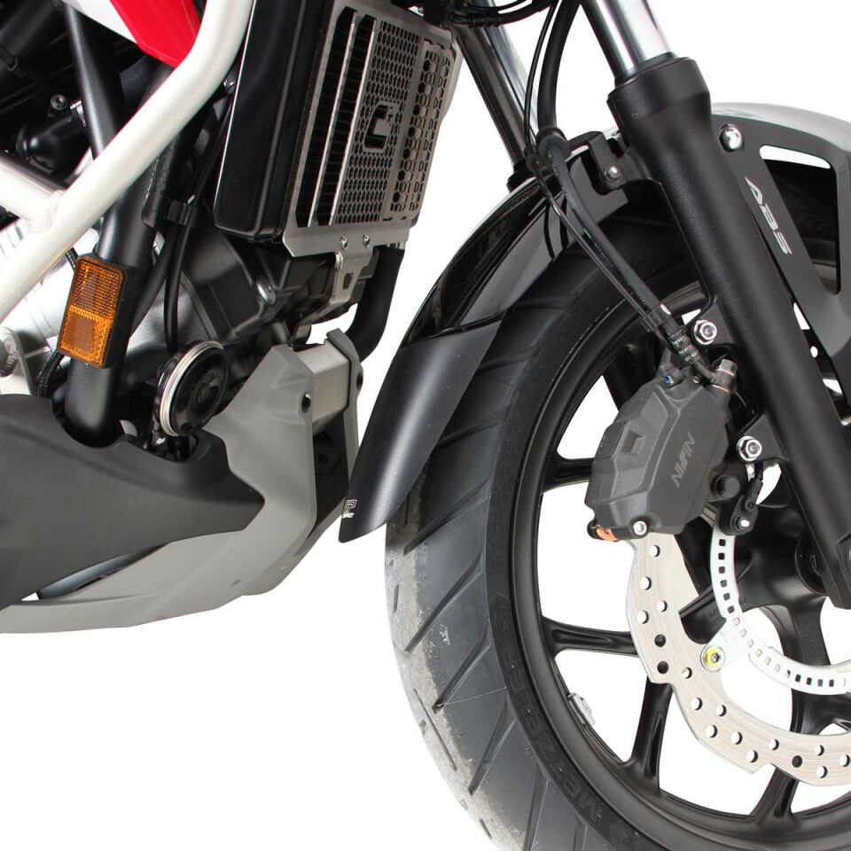 GP Kompozit Honda NC 700 X-S / NC 750 X-S 2012-2025 Uyumlu Ön Çamurluk Uzatma Siyah