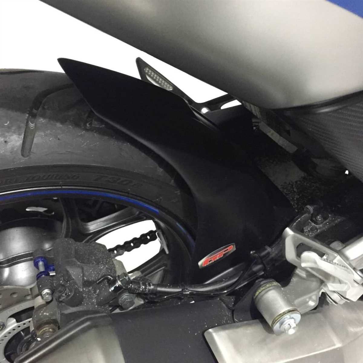 GP Kompozit Honda NC 750 D Integra 2014-2020 Uyumlu Arka Çamurluk Siyah