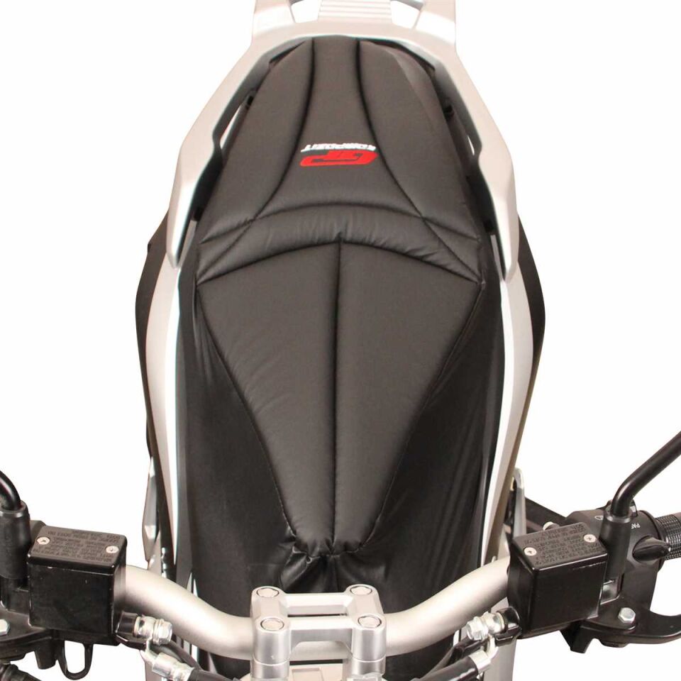GP Kompozit RKS Veloce 150 2022-2024 Uyumlu Motosiklet Konfor Sele Kılıfı Siyah