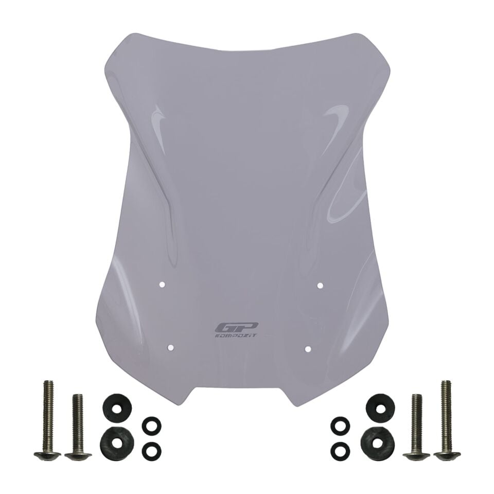 GP Kompozit Honda NX 500 2025-2026 Uyumlu Ön Cam Füme 49 cm