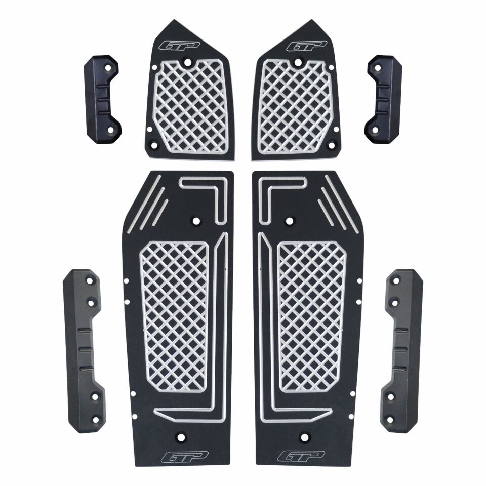 GP Kompozit Honda ADV 350 2023-2026 Uyumlu Basamak Alüminyum Gri